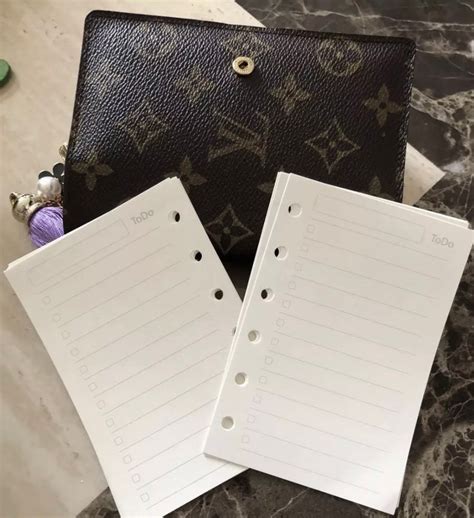 lv pm agenda inserts|louis vuitton agenda flip pocket size.